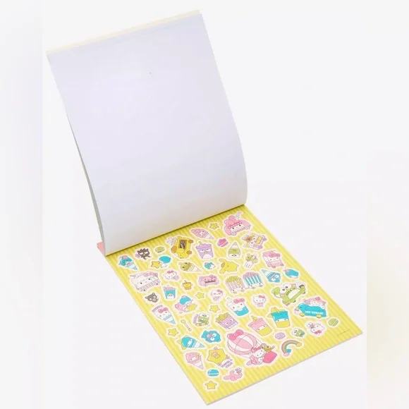 Hello Kitty Pink & Teal Reward Sticker Book - Picture 3 of 7